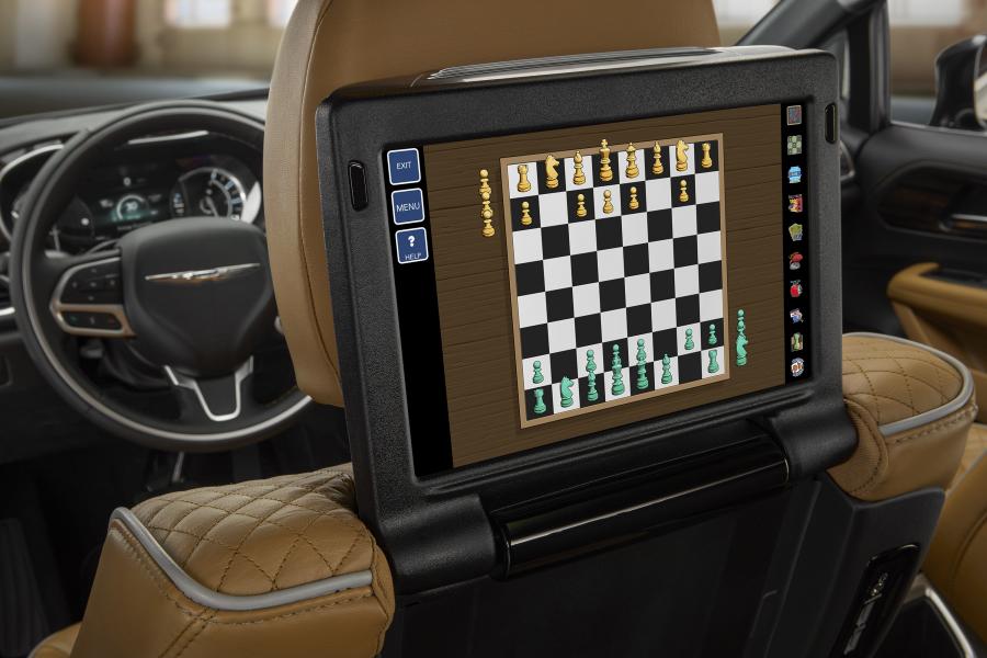 Детали интерьера Chrysler Pacifica Pinnacle AWD (RU) 2020 года  (фото 81 из 82)